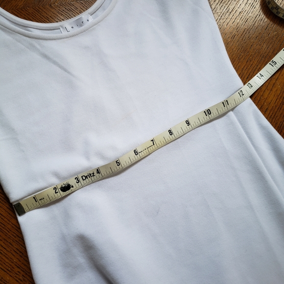NWT LEITH Bodycon White Tank Dress Sz S - Picture 15 of 16